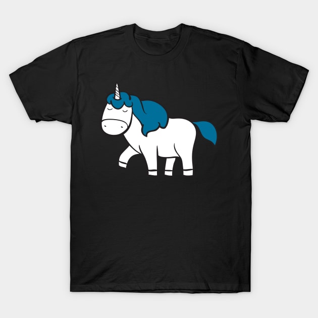 Unicorn In Daily Life T-Shirt by KsuAnn